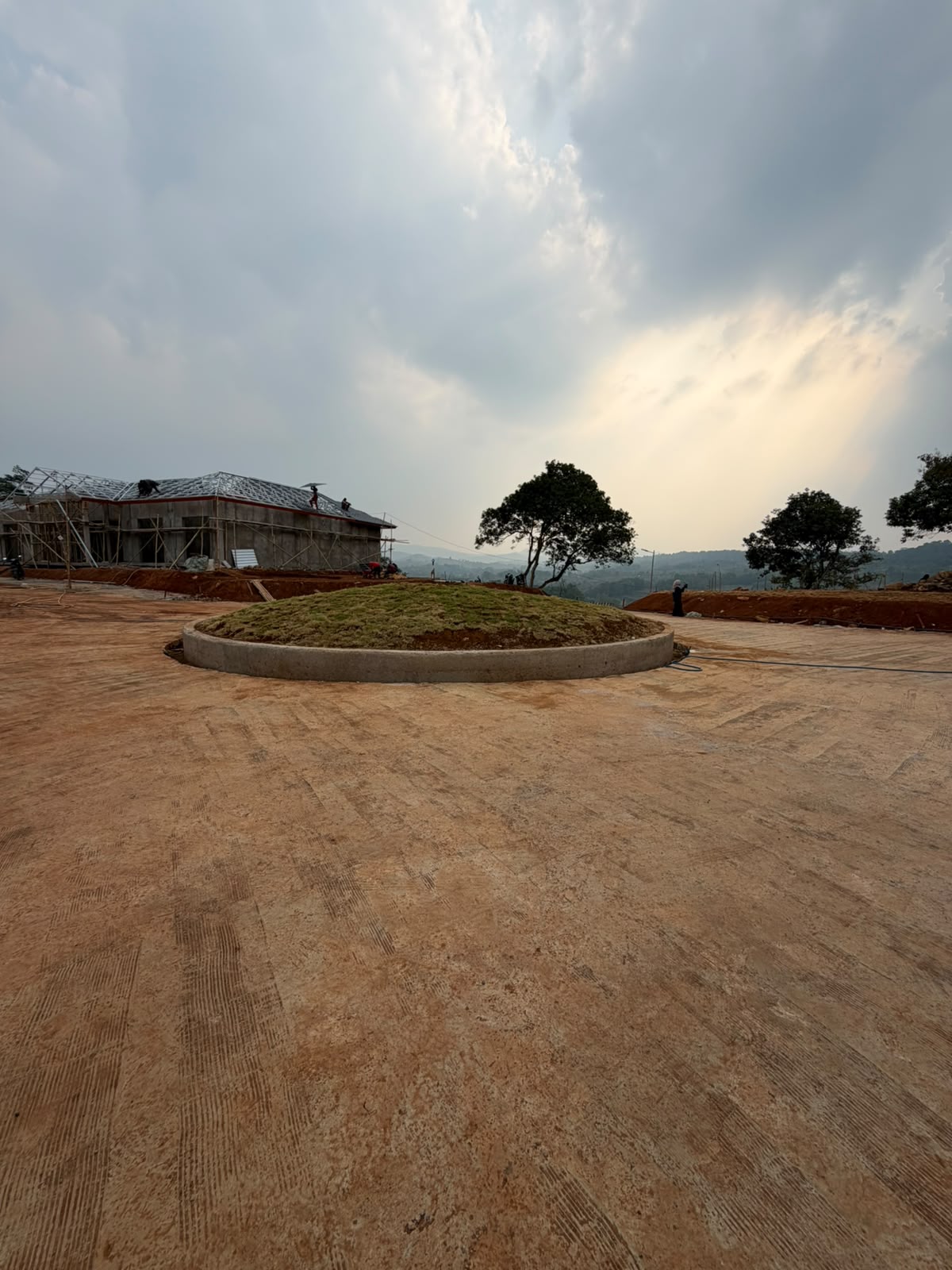 Progres terkini kawasan kavling villa The Hanami Rivera di Jonggol, Kabupaten Bogor